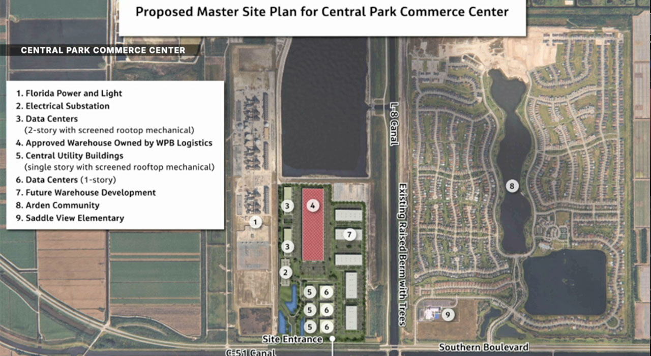 Palm Beach County passes AI data center moratorium, but Project Tango vote is still on