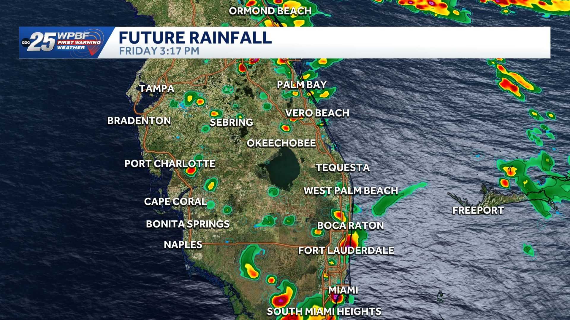 Unsettled weather brings impact downpours and storm chances to South Florida